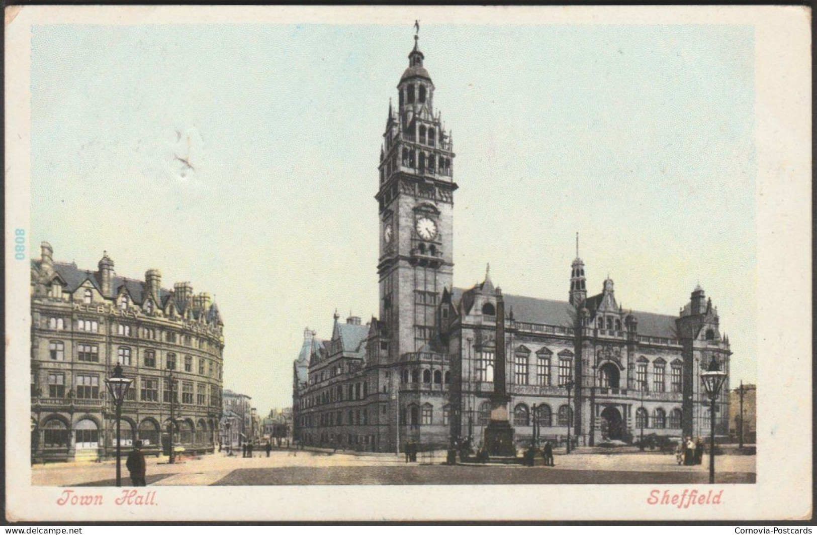 Town Hall, Sheffield, Yorkshire, 1904 - Blum & Degen Postcard - Sheffield