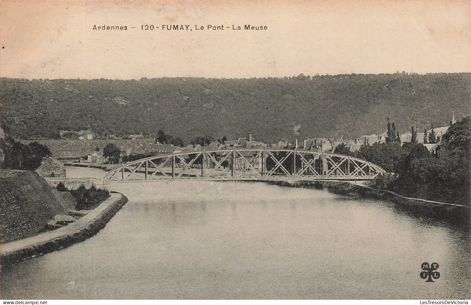 FRANCE - Fumay - Vue Sur Le Pont Sur La Meuse - Carte Postale Ancienne - Fumay