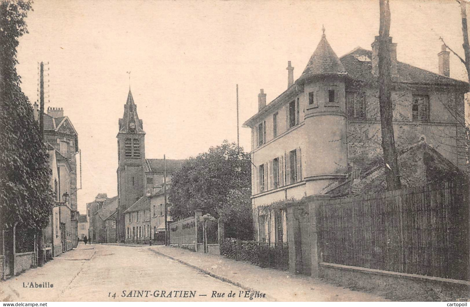 95 - SAINT-GRATIEN - Rue De L'Eglise - Saint Gratien