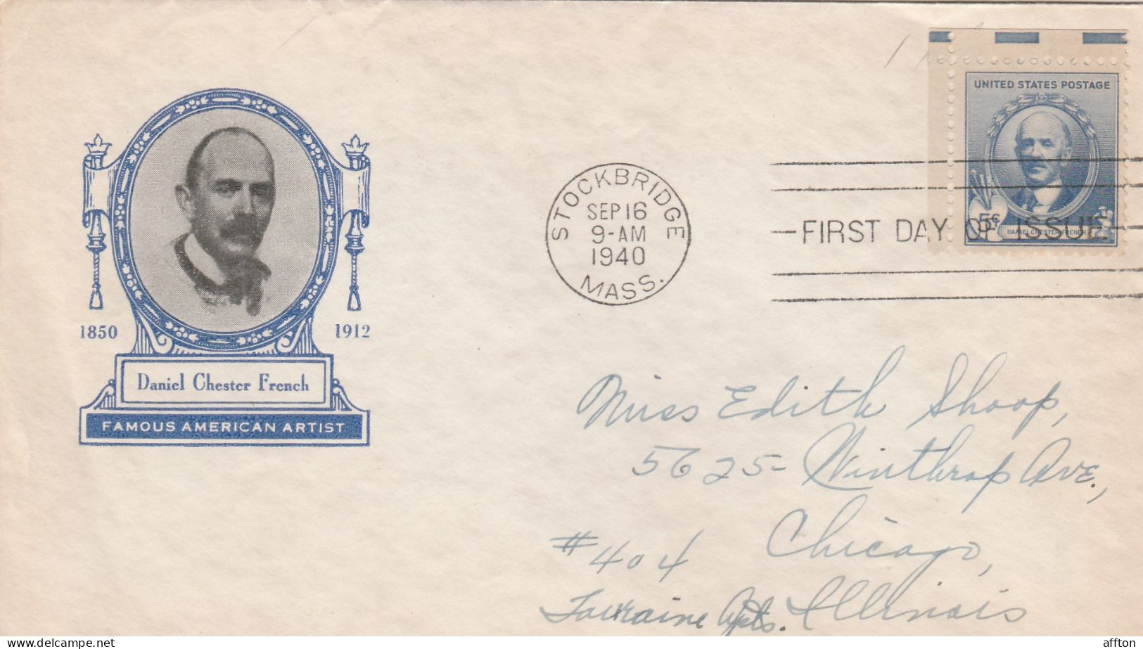 United States 1940 FDC Mailed - 1851-1940