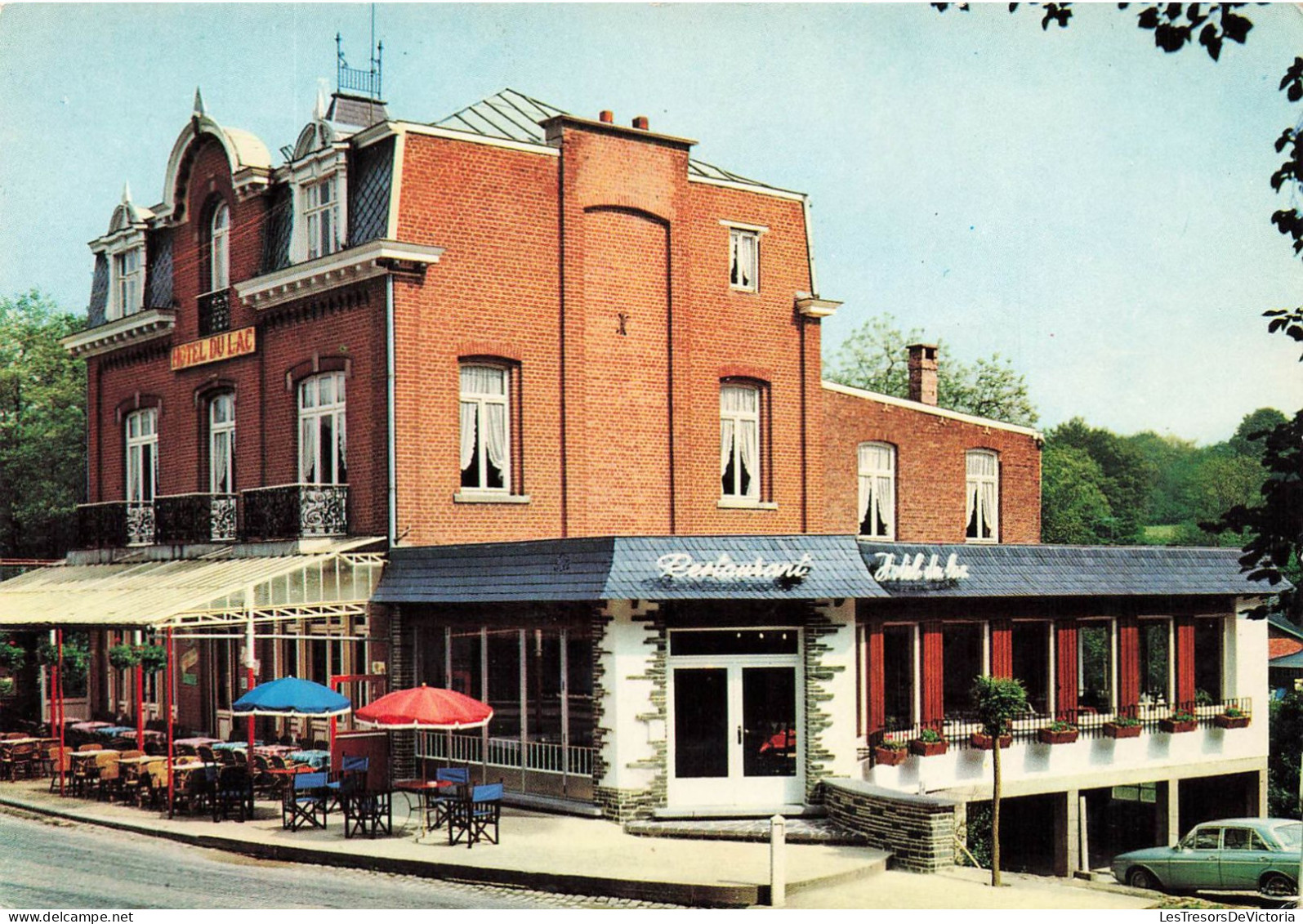 BELGIQUE - Spa  - Hôtel Du Lac - Direction G. Close - Colorisé - Carte Postale - Spa