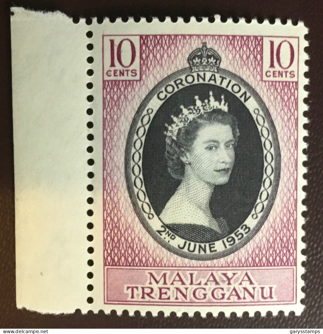 Malaya Trengganu 1953 Coronation MNH - Trengganu