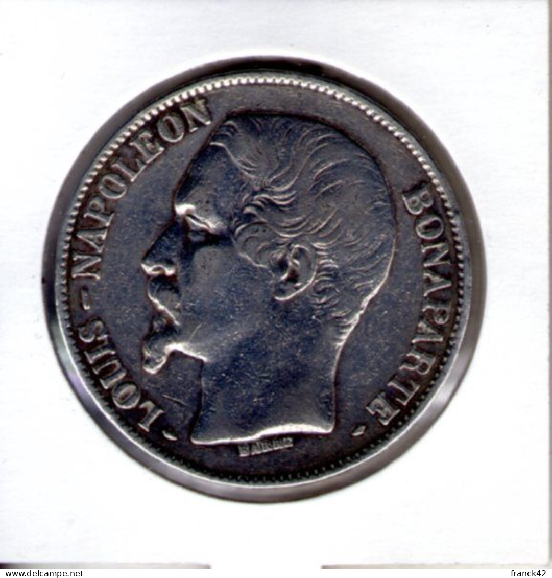 France. Louis Napoléon Bonaparte. 5 Francs. 1852 A - 5 Francs