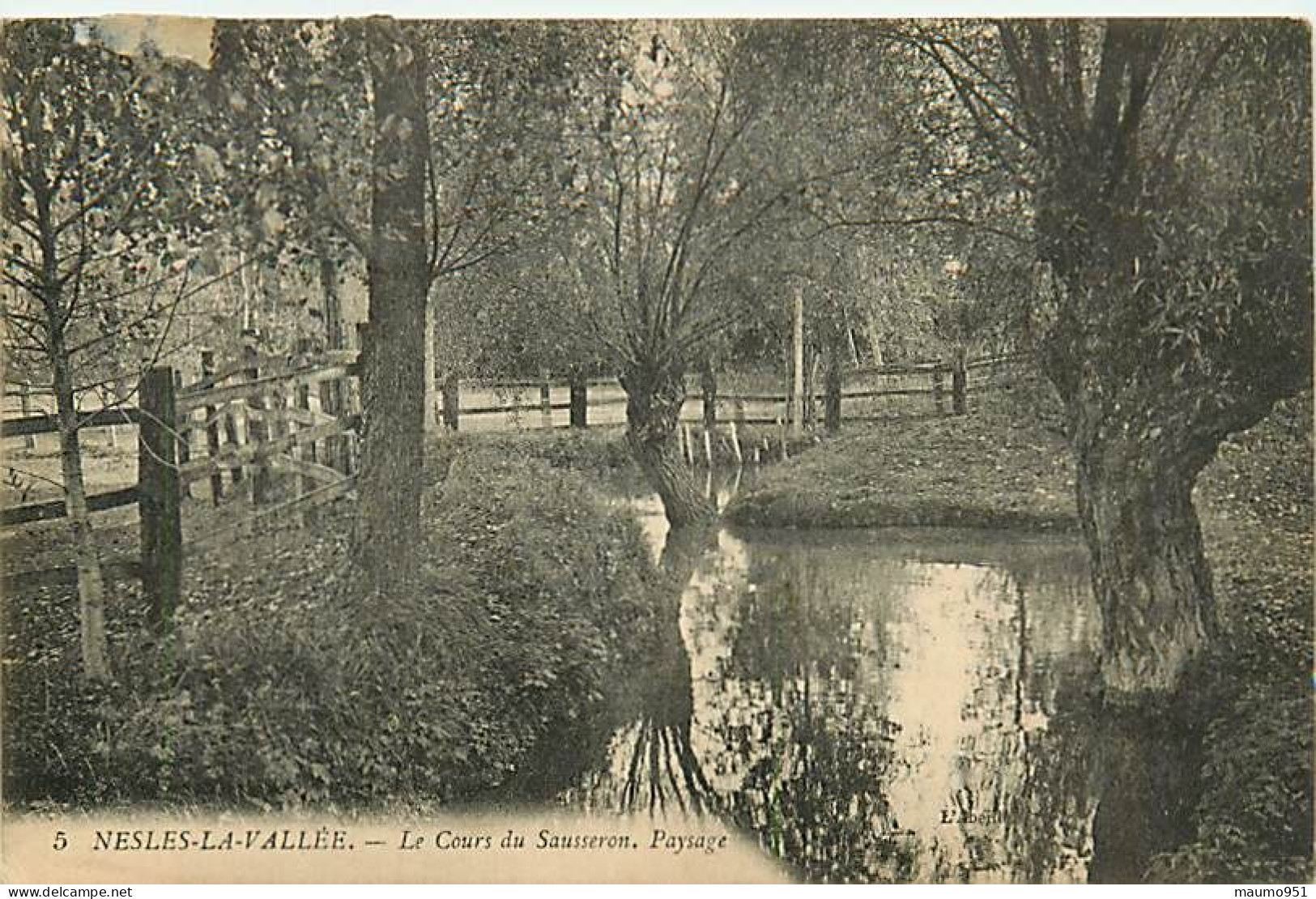 95 NESLES LA VALLÉE - Le Cours Du Sausseron Paysage - Nesles-la-Vallée