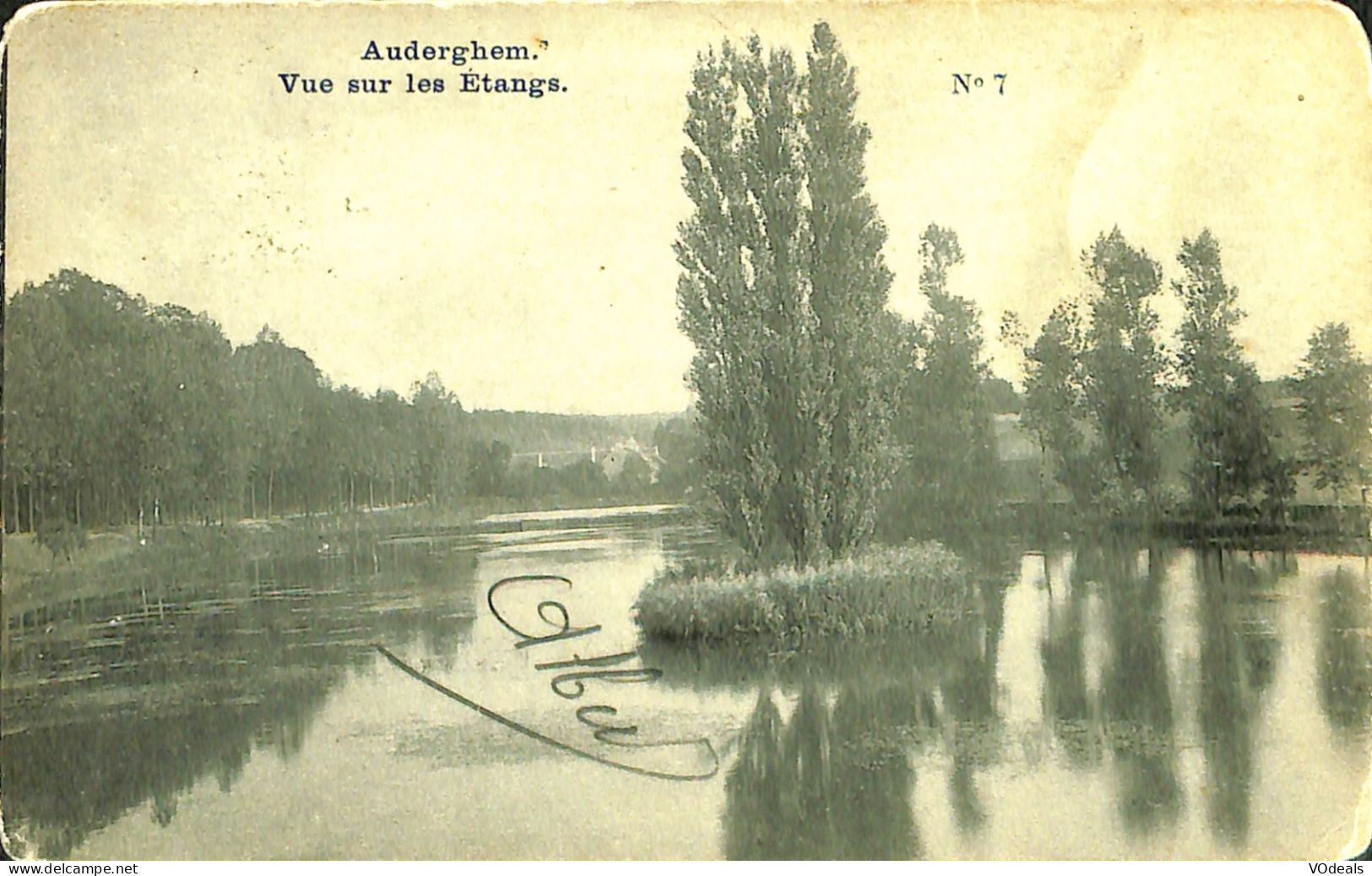 Belgique - Brussel -  Bruxelles -  Auderghem - Oudergem - Vue Sur Les Etangs - Auderghem - Oudergem