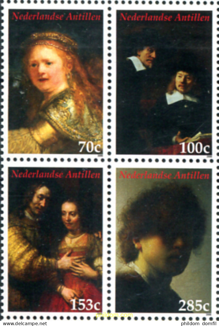 283049 MNH ANTILLAS HOLANDESAS 2006 REMBRANDT - Antillen