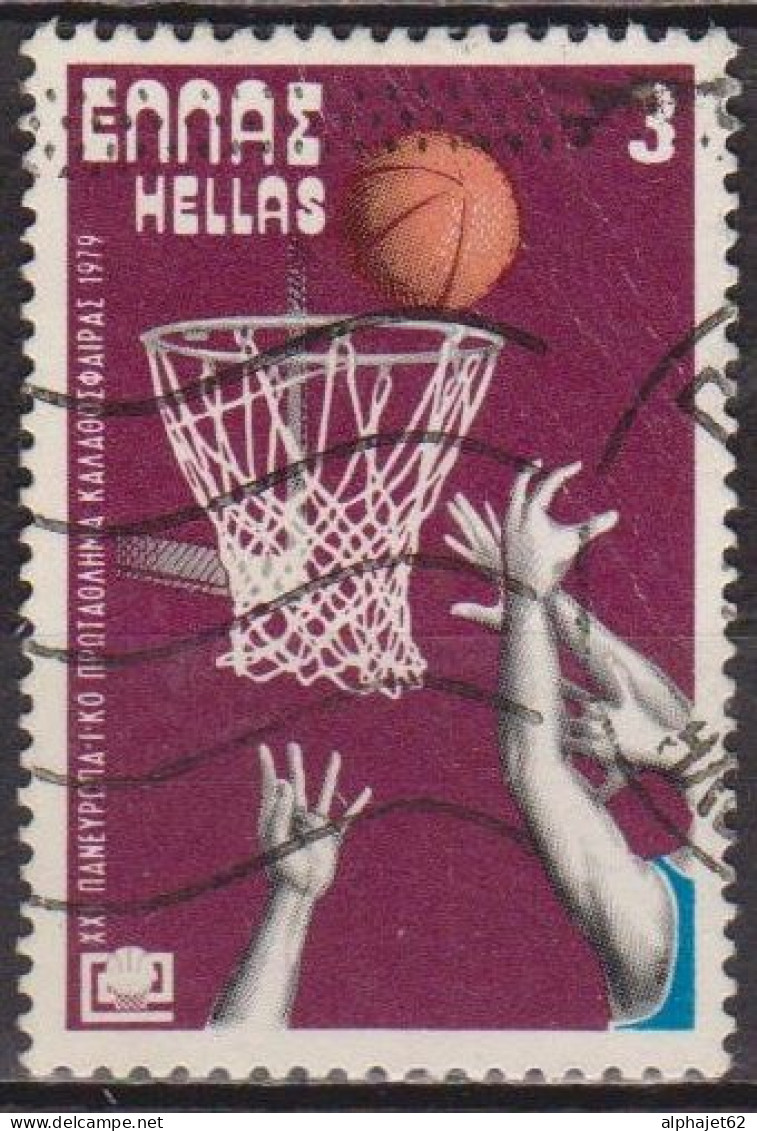 Basket Ball - GRECE - Sport Olympique - N° 1334 - 1979 - Usati