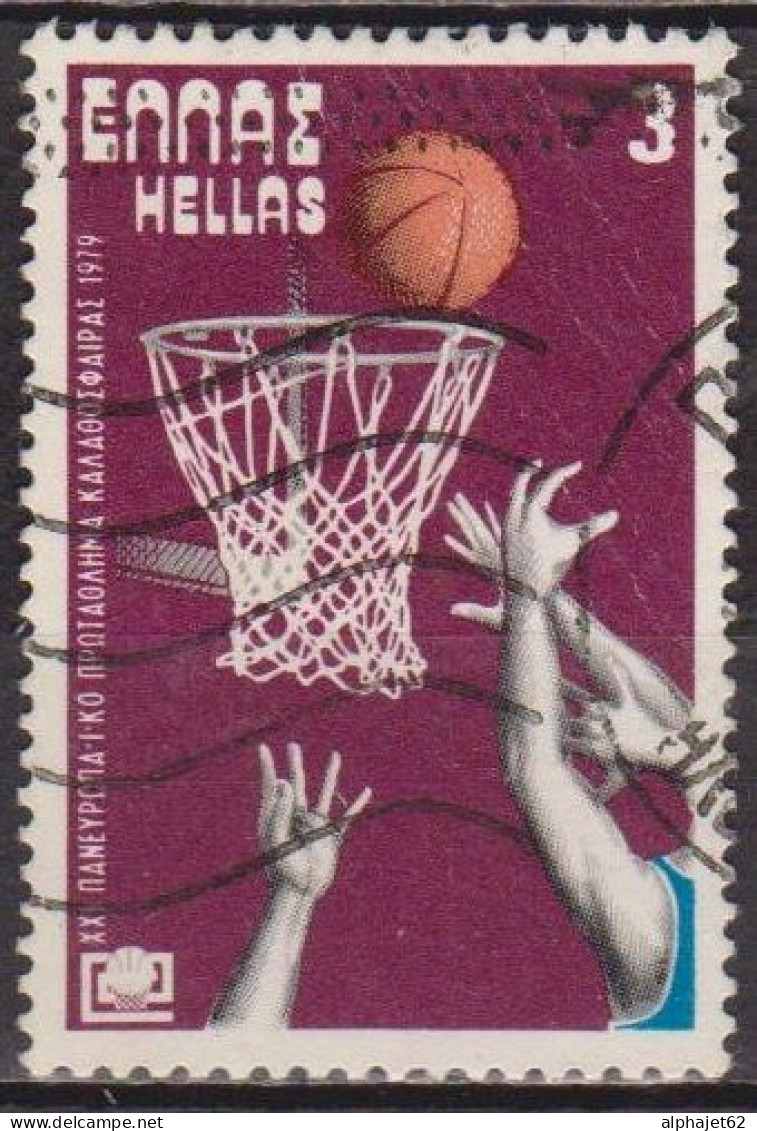 Basket Ball - GRECE - Sport Olympique - N° 1334 - 1979 - Oblitérés