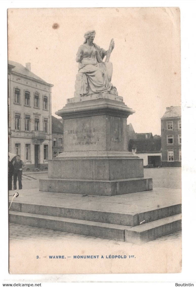 WAVRE - Monument à Léopold 1er - Wavre