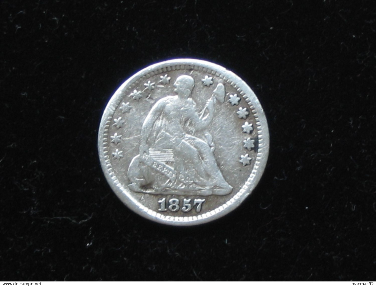 Etats-Unis - USA - Half Dime 1857 O - United States Of America  ****EN ACHAT IMMEDIAT **** - Half Dimes