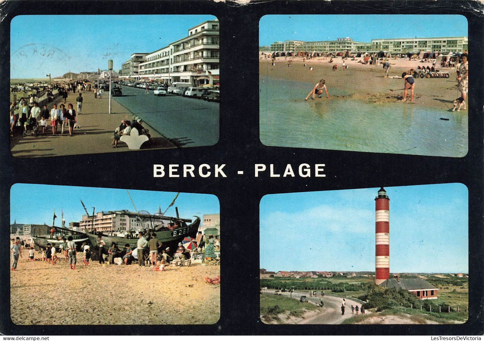 FRANCE - Berck - Vue Générale De La Plage (pas De Calais) - Animé - Carte Postale - Berck