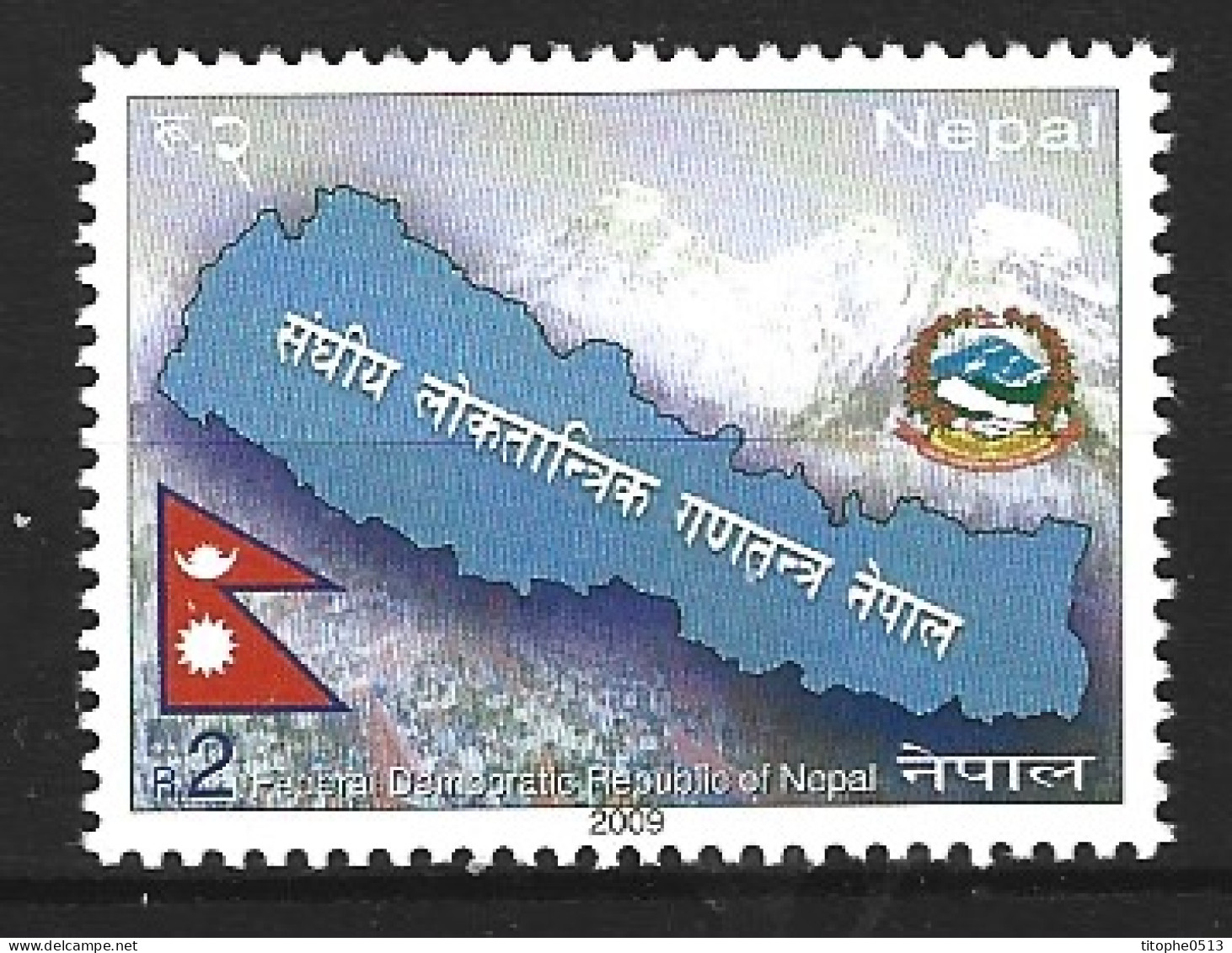 NEPAL. N°937 De 2009. Sommets Népalais. - Bergen