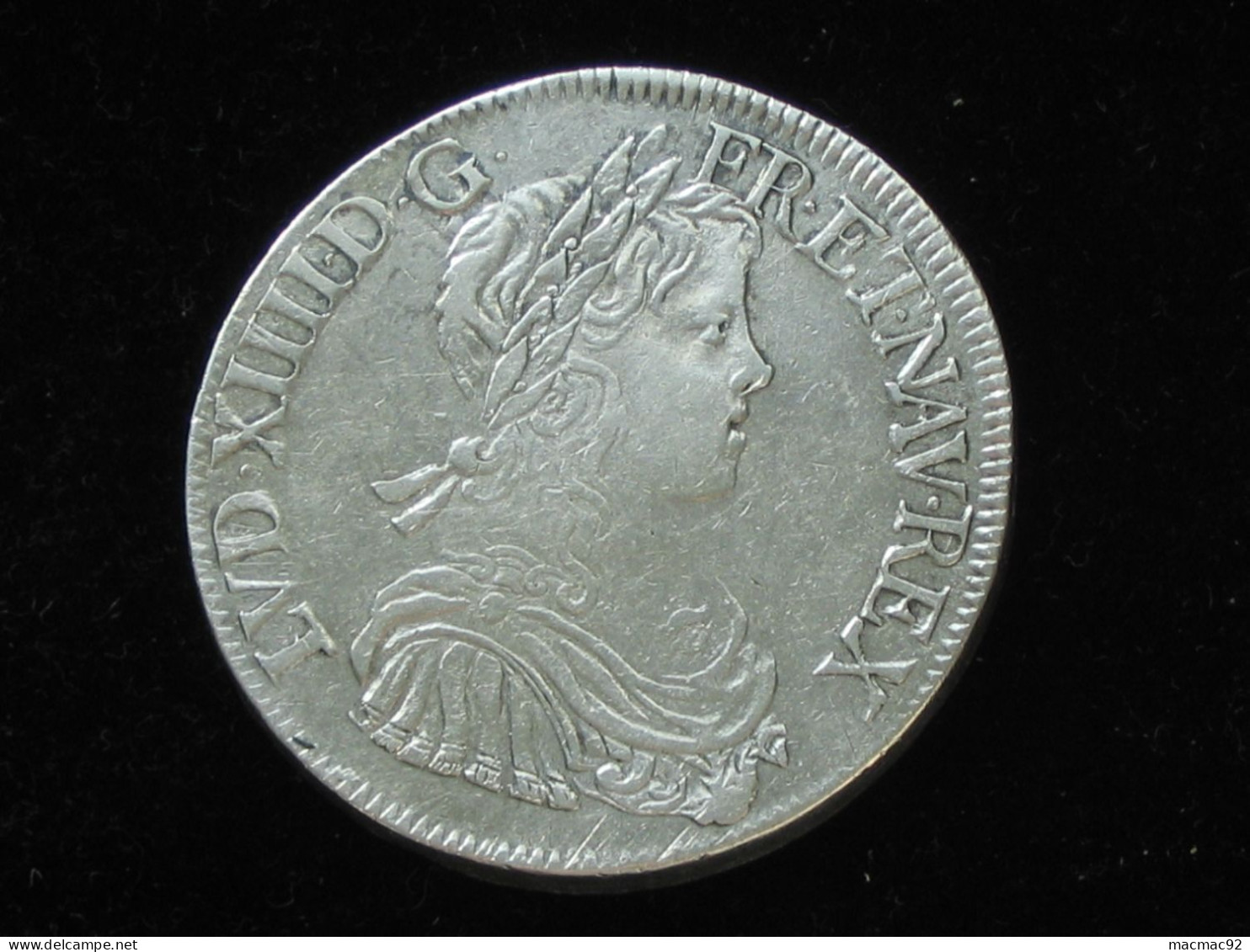 Louis XIIII - Très Beau ECU à La Mèche Longue 1652 T    **** EN ACHAT IMMEDIAT ***** - 1643-1715 Ludwig XIV.