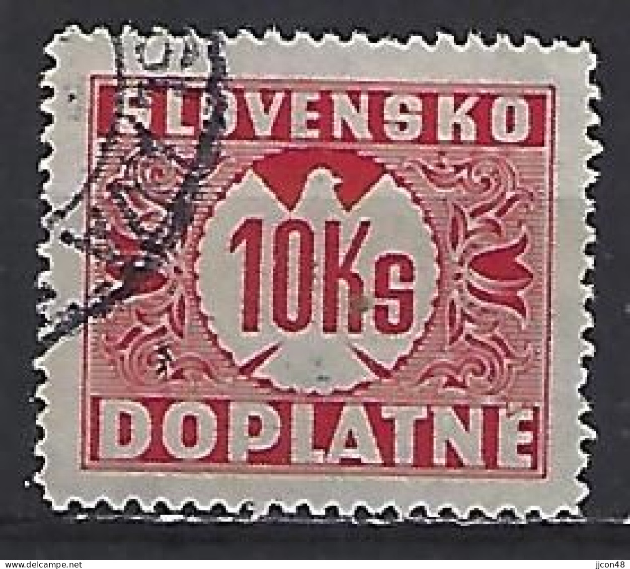 Slovakia 1940-41  Postage Dues (o) Mi.23 - Used Stamps