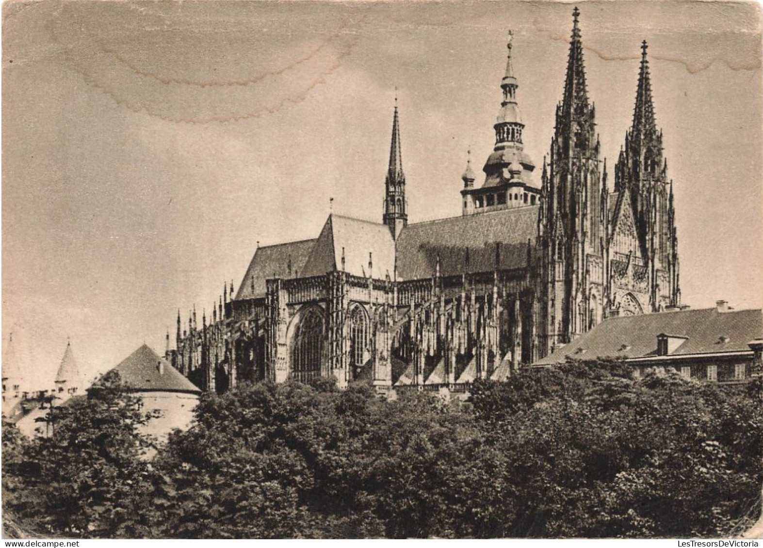 TCHEQUIE - Prag St Vidsdam - Praha Velechram Sv Vita - Carte Postale Ancienne - Tchéquie