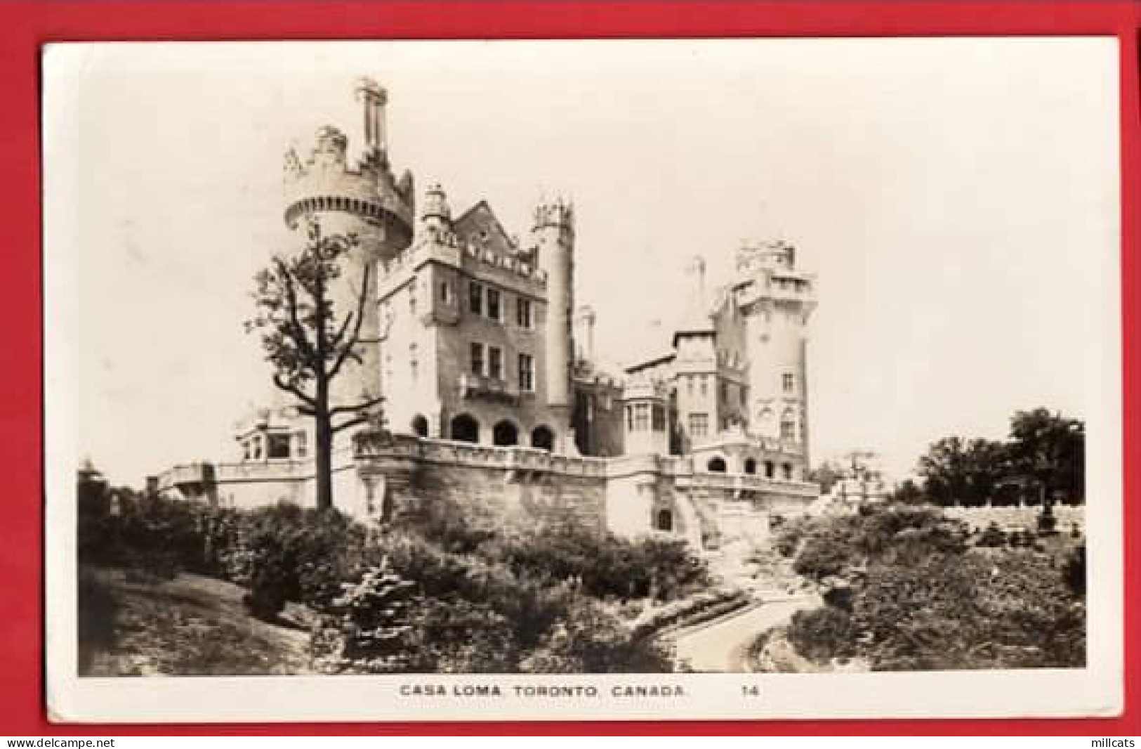 CANADA  ONTARIO   TORONTO  CASA LOMA  RP Pu 1938 - Toronto