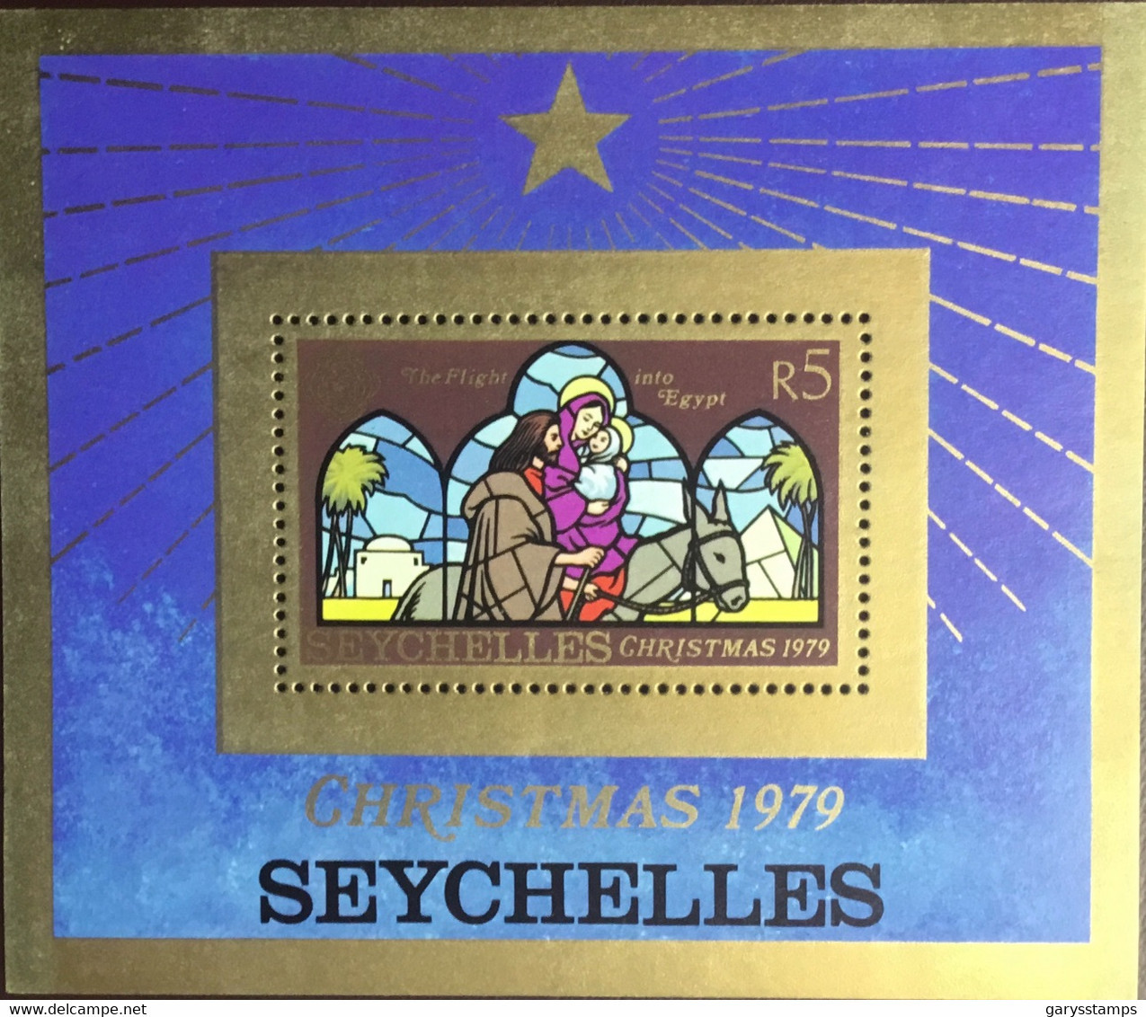Seychelles 1979 Christmas Minisheet MNH - Seychelles (1976-...)