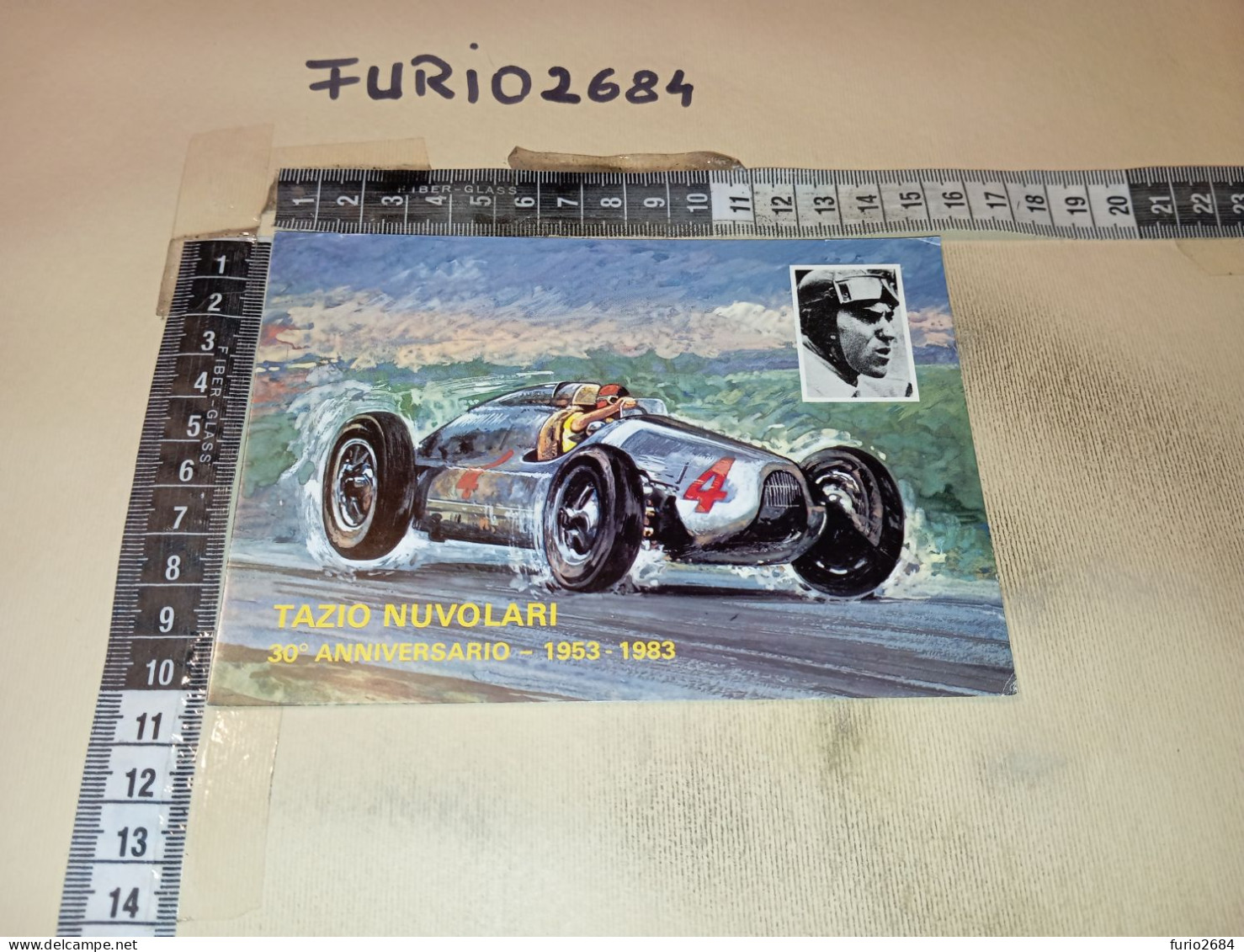 AD10151 TAZIO NUVOLARI 30° ANNIVERSARIO 1953-1983 - Sportsmen