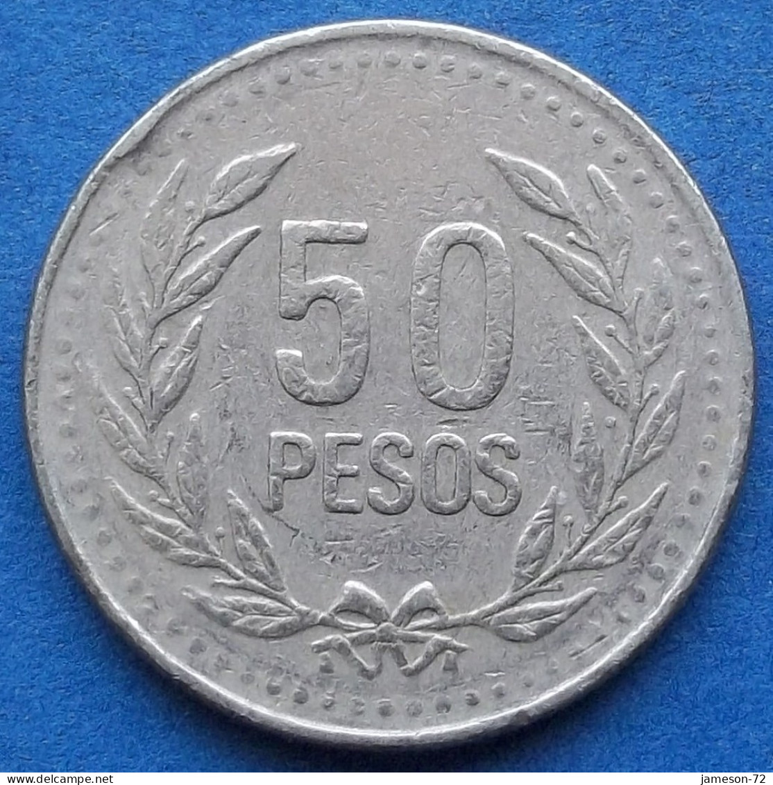 COLOMBIA - 50 Pesos 2005 KM# 283.2 Republic - Edelweiss Coins - Colombie