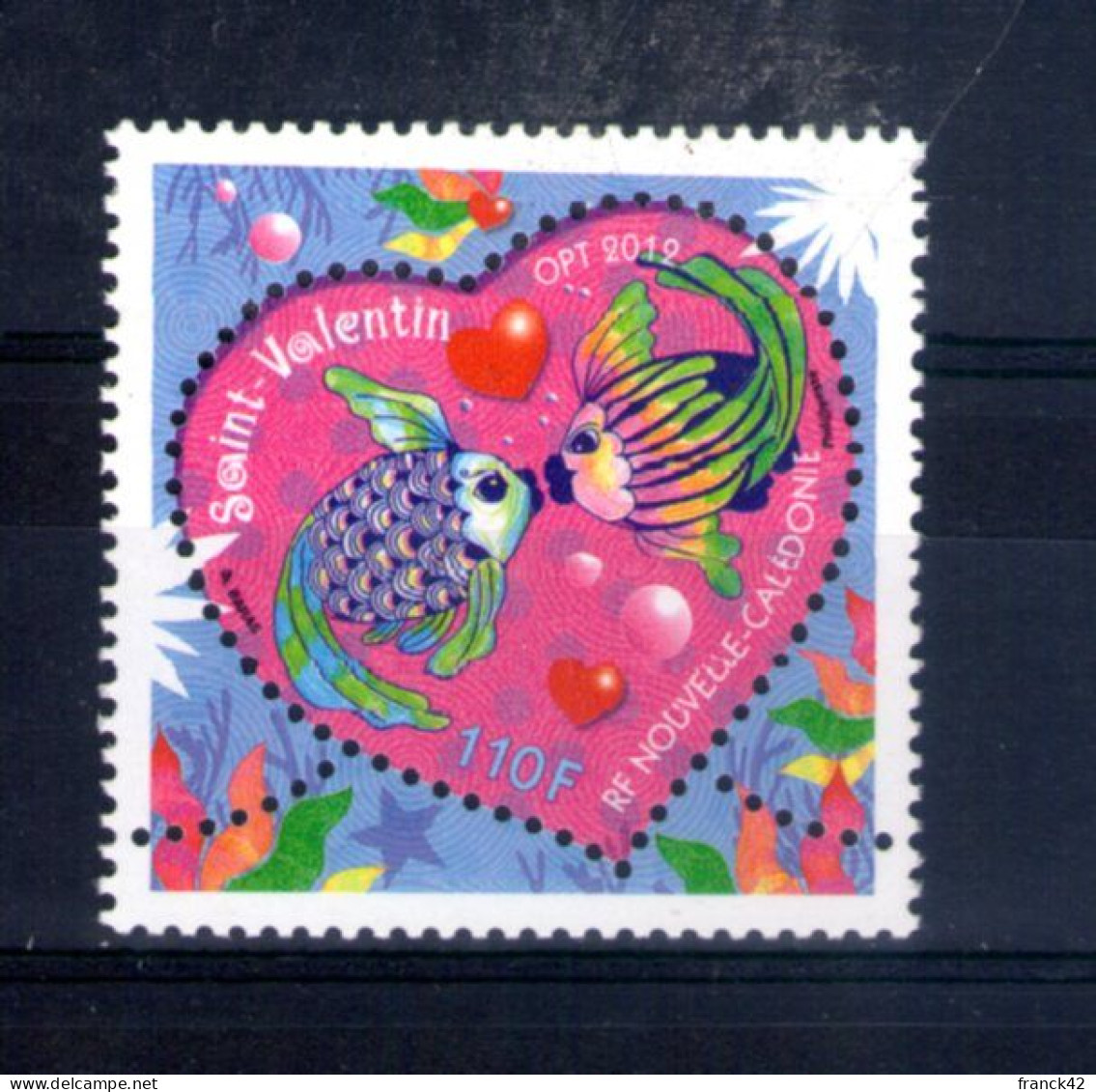 Nouvelle Calédonie. Saint Valentin. 2012 - Unused Stamps
