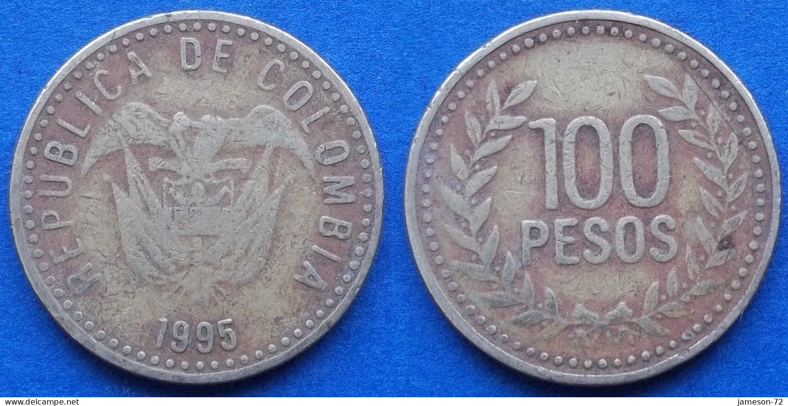 COLOMBIA - 100 Pesos 1995 KM# 285.2 Republic - Edelweiss Coins - Kolumbien