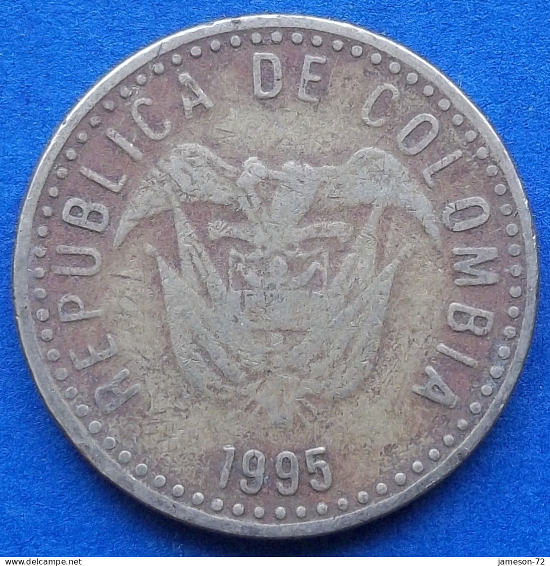 COLOMBIA - 100 Pesos 1995 KM# 285.2 Republic - Edelweiss Coins - Colombia