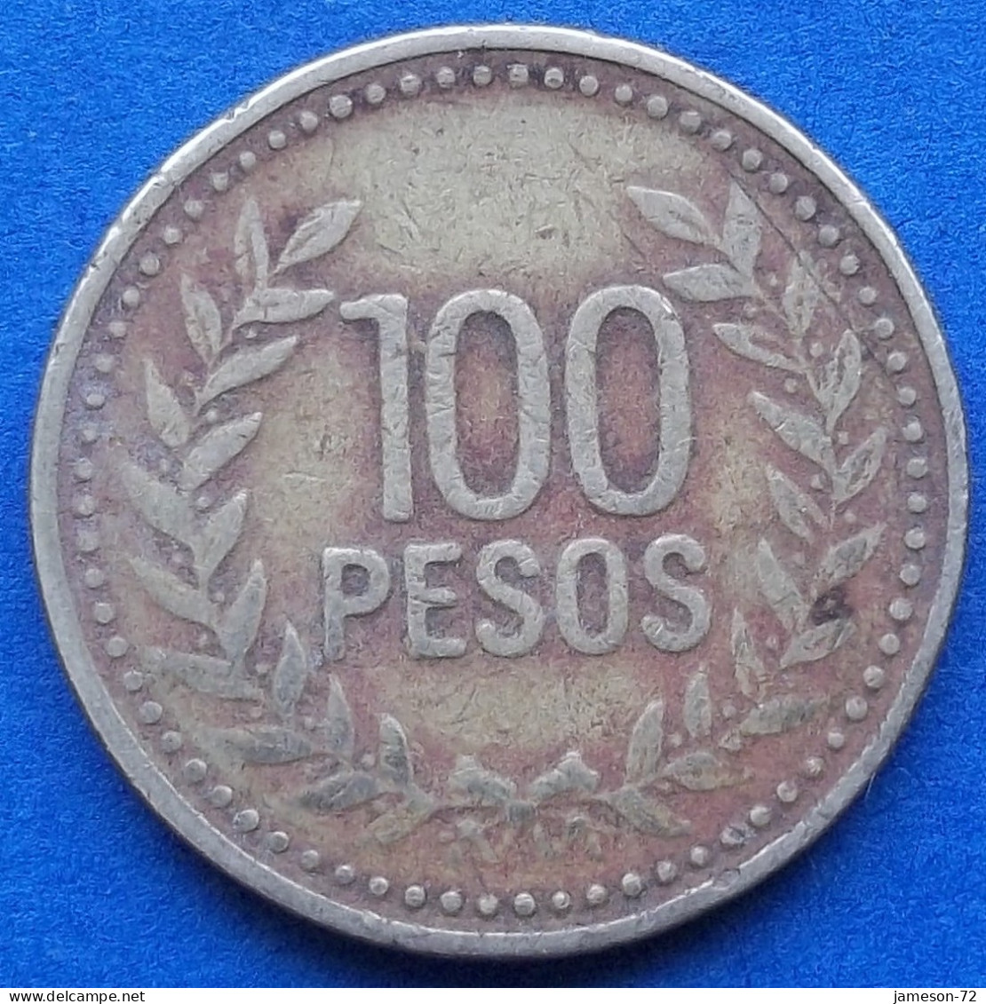 COLOMBIA - 100 Pesos 1995 KM# 285.2 Republic - Edelweiss Coins - Colombia