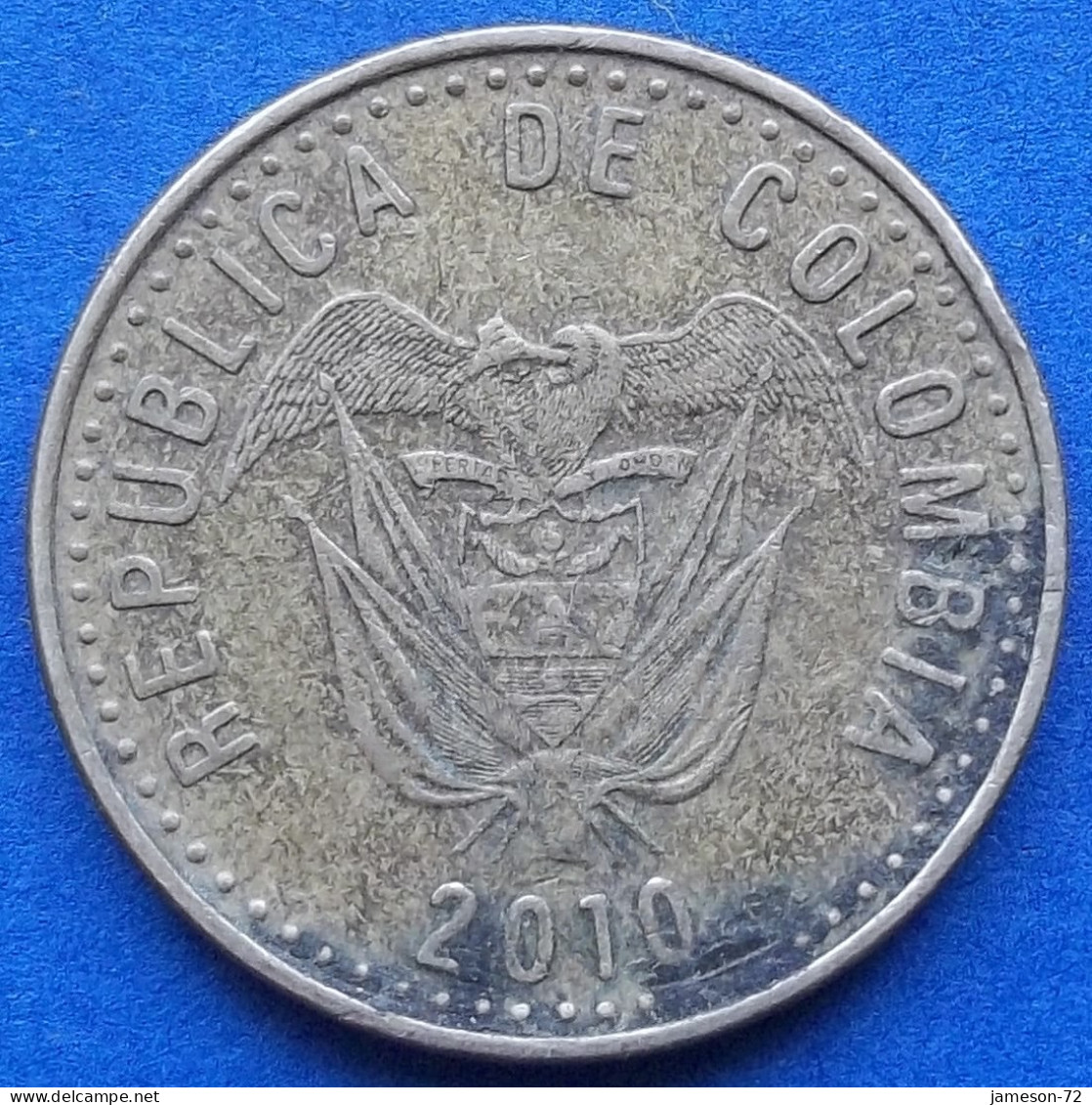 COLOMBIA - 100 Pesos 2010 KM# 285.2 Republic - Edelweiss Coins - Kolumbien