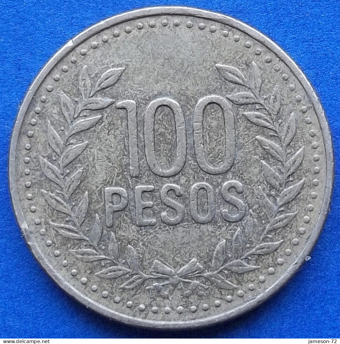 COLOMBIA - 100 Pesos 2010 KM# 285.2 Republic - Edelweiss Coins - Colombia