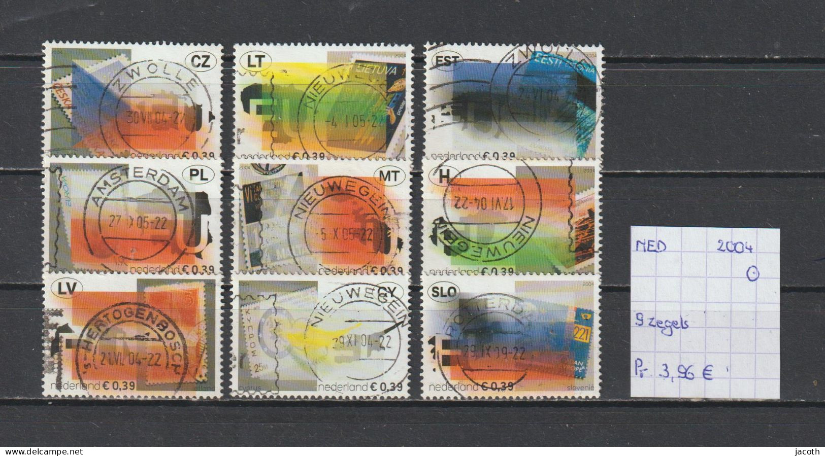 Nederland 2004 - YT 9 Zegels Uit 2129/38 (gest./obl./used) - Gebruikt