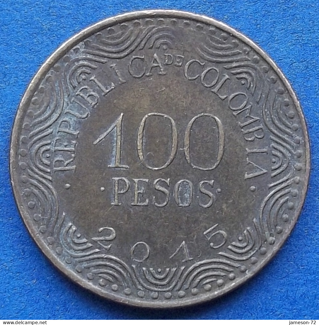 COLOMBIA - 100 Pesos 2015 "Frailejon" KM# 296 Republic - Edelweiss Coins - Colombia