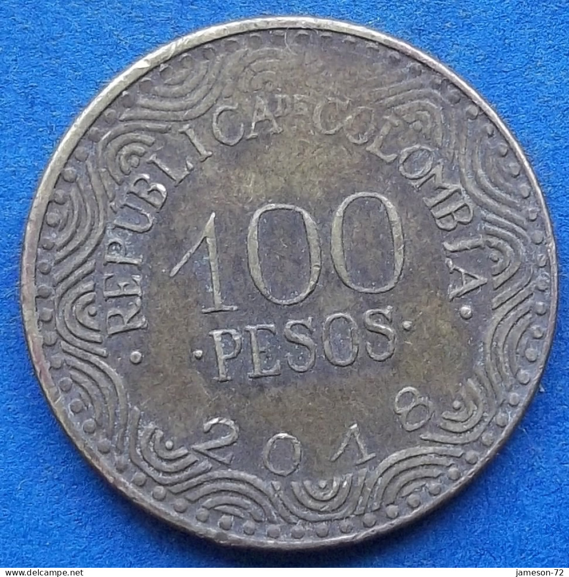COLOMBIA - 100 Pesos 2018 "Frailejon" KM# 296 Republic - Edelweiss Coins - Colombia