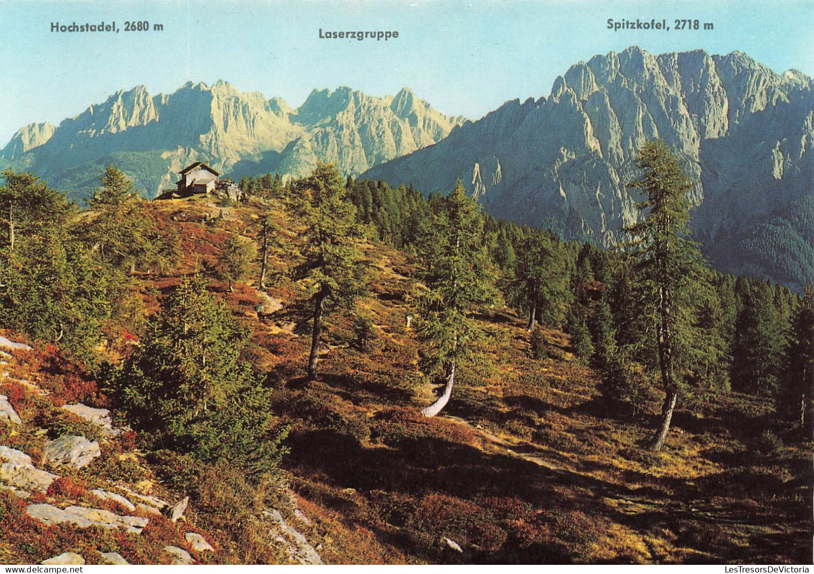 AUTRICHE - Alpennvereinsschutzhaus - Hochsteinhütte  - Carte Postale - Lienz