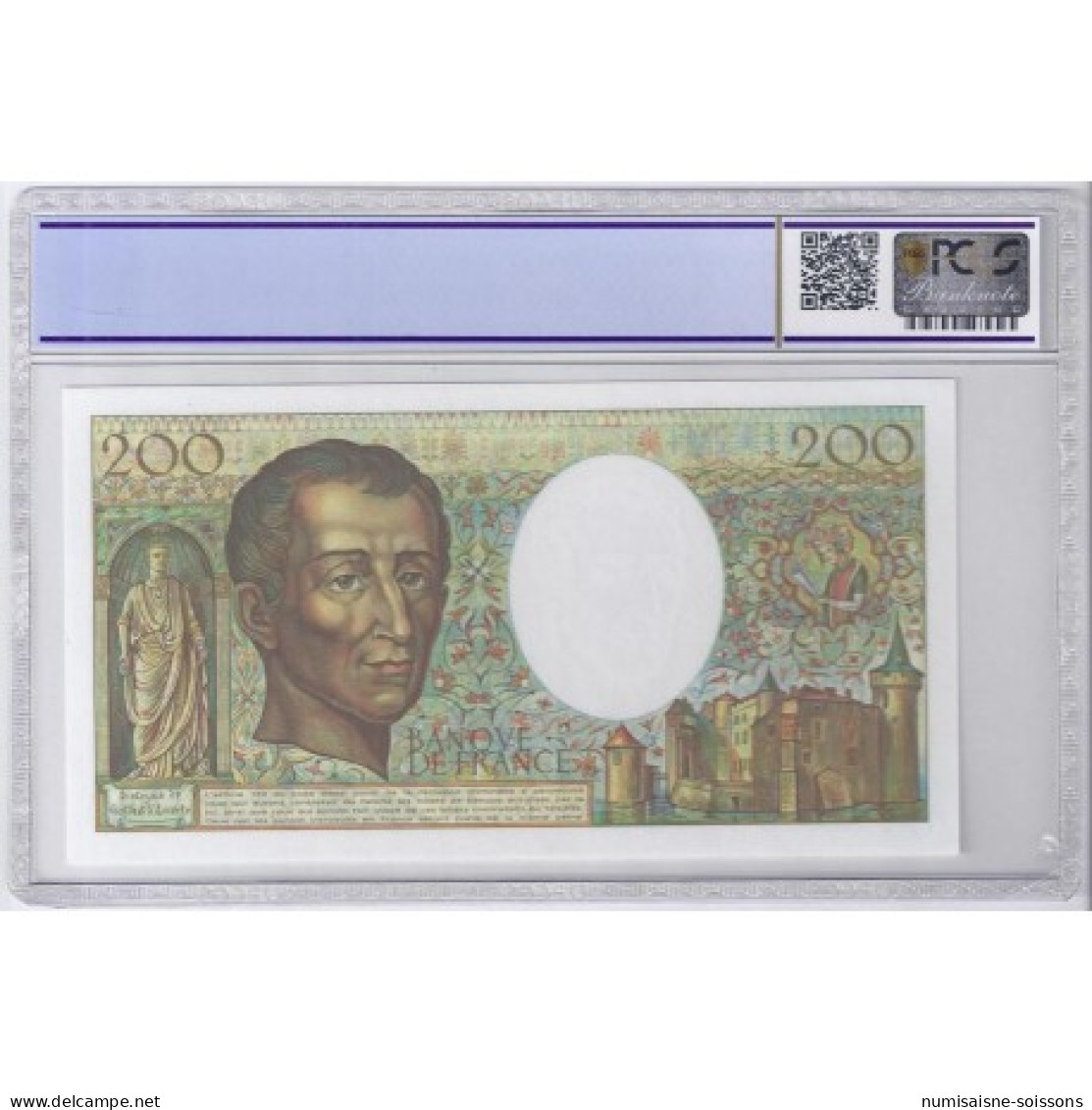 FAY 70/01 - 200 FRANCS MONTESQUIEU - 1981 - A001 N°3534 - NEUF - UNC - PICK 155 - 200 F 1981-1994 ''Montesquieu''