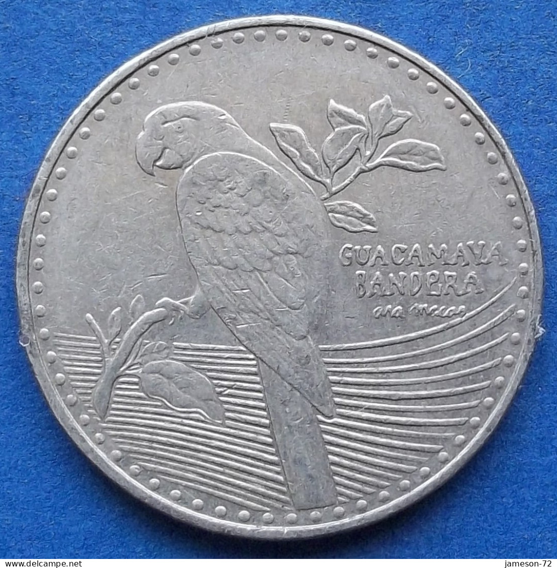 COLOMBIA - 200 Pesos 2016 "Scarlet Macaw" KM# 297 Republic - Edelweiss Coins - Colombie