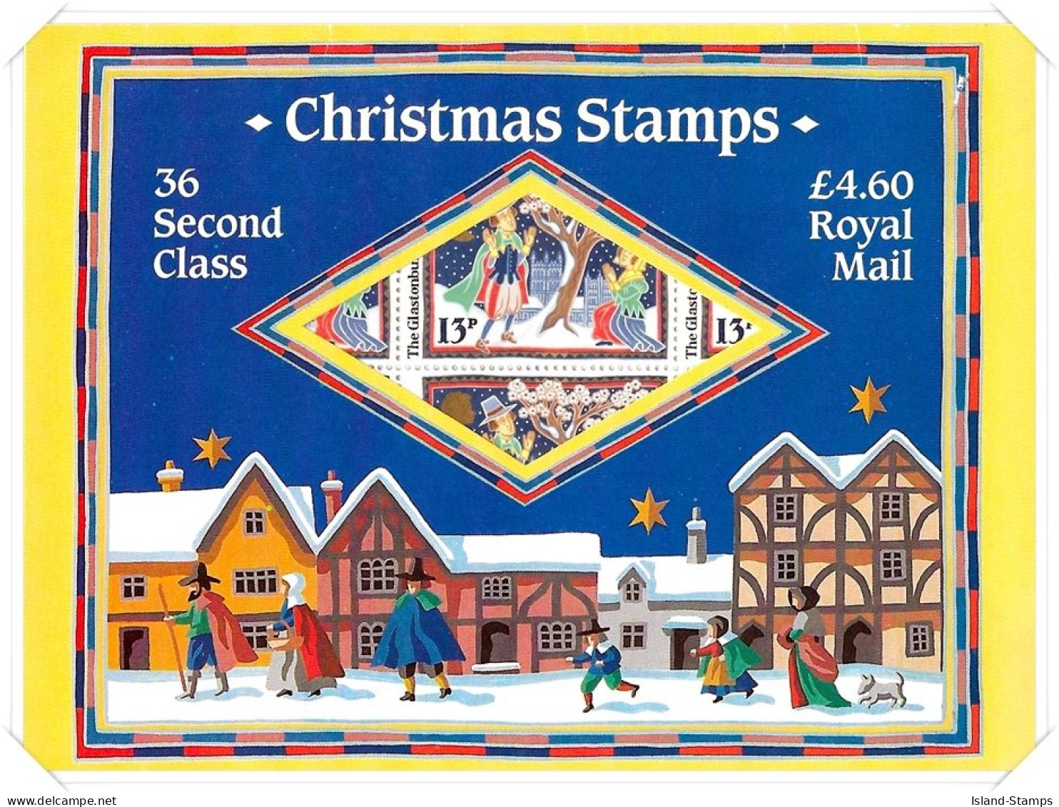 SG1342Eu 1986 Christmas 13p Stamps Pack Of 36 Stamps In Sealed Pack NB1-4 - Presentation Packs