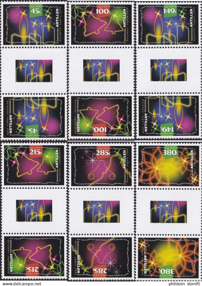 723258 MNH ANTILLAS HOLANDESAS 2006 NAVIDAD - Antilles