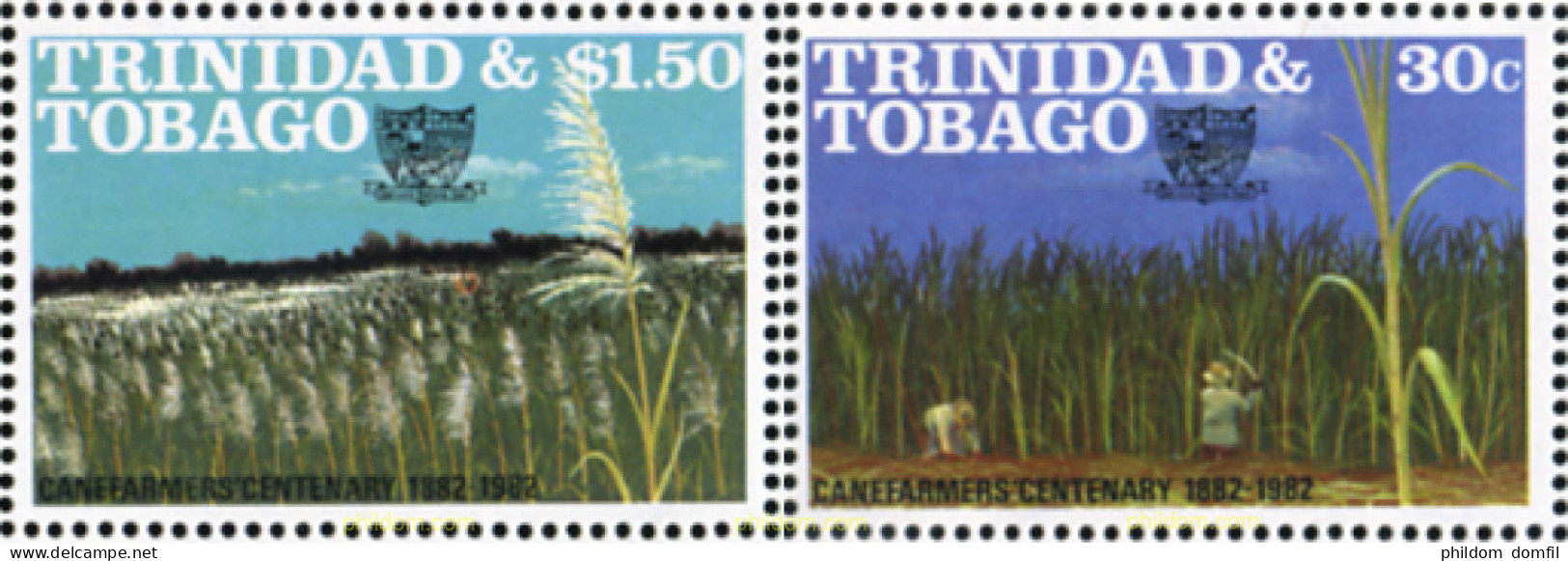 723263 MNH TRINIDAD Y TOBAGO 1982 INDUSTRIA DE LA CAÑA DE AZUCAR - Trinidad & Tobago (1962-...)