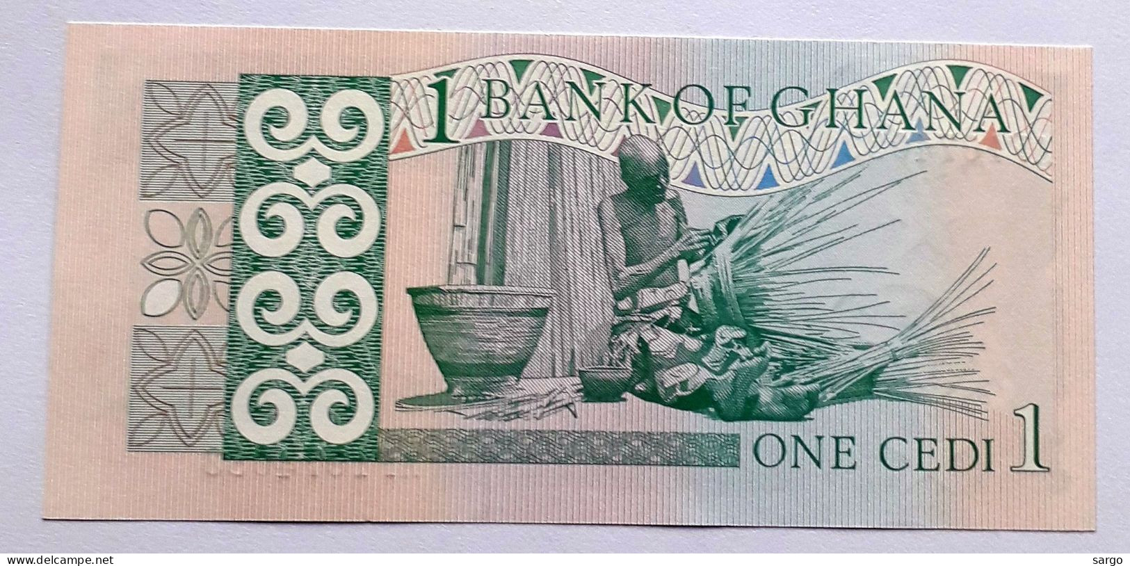 GHANA - 1 CEDI - P 17 (1982) - UNC - BANKNOTES - PAPER MONEY - CARTAMONETA - - Ghana