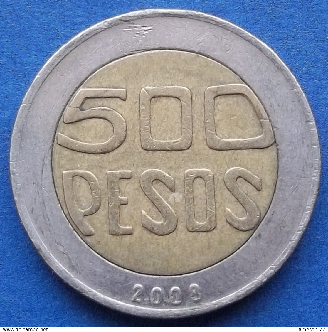 COLOMBIA - 500 Pesos 2008 "Guacari Tree" KM# 286 Republic - Edelweiss Coins - Colombia