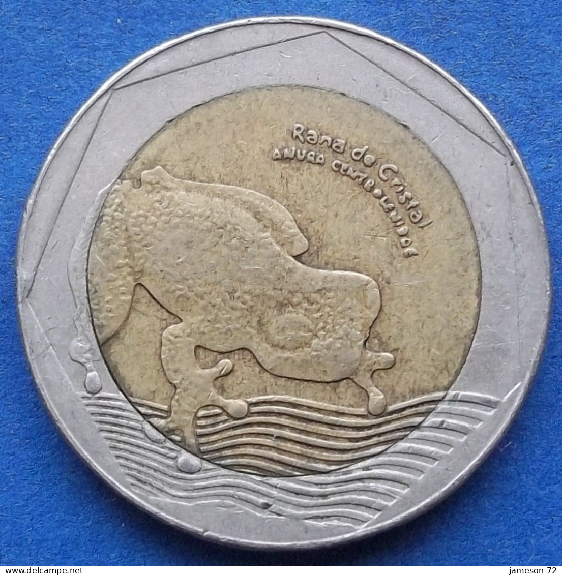 COLOMBIA - 500 Pesos 2017 "Glass Frog" KM# 298 Republic - Edelweiss Coins - Kolumbien