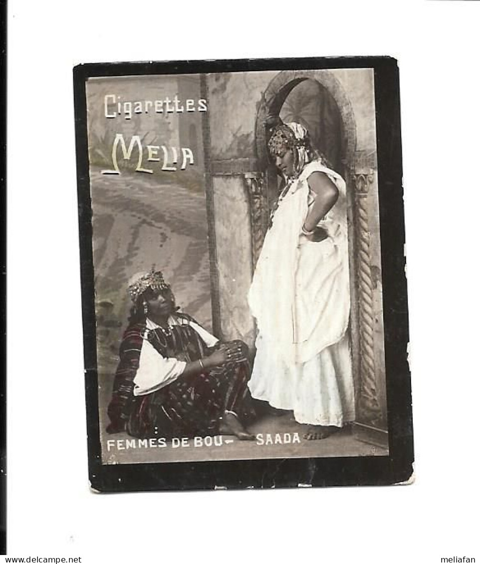 BV86 - CARTE CIGARETTE MELIA - FEMMES DE BOU SAADA - ALGERIE - Melia