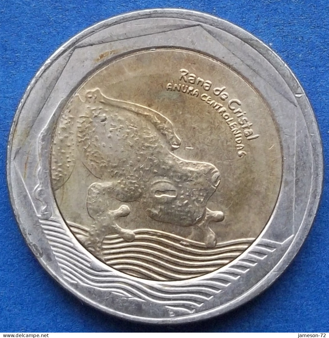 COLOMBIA - 500 Pesos 2022 "Glass Frog" KM# 298 Republic - Edelweiss Coins - Kolumbien