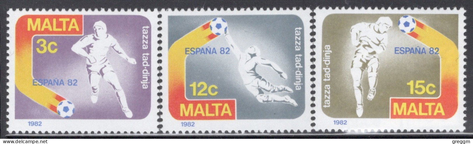 Malta 1982 Set To Celebrate Football World Cup - Spain In Unmounted Mint - Malta