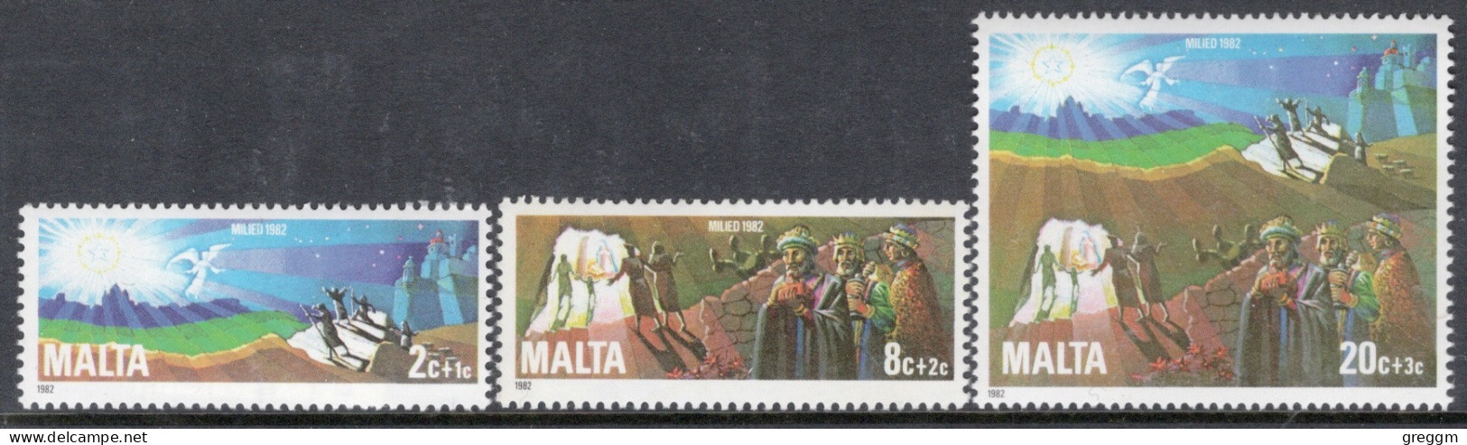Malta 1982 Set To Celebrate Christmas In Unmounted Mint - Malta