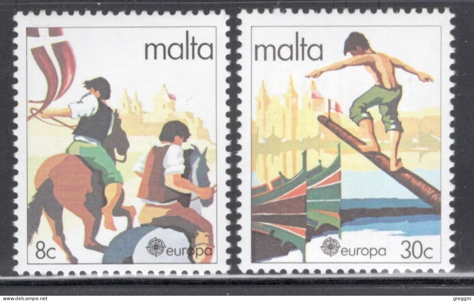 Malta 1981 Set To Celebrate EUROPA Stamps - Traditions And Folklore In Unmounted Mint - Malta