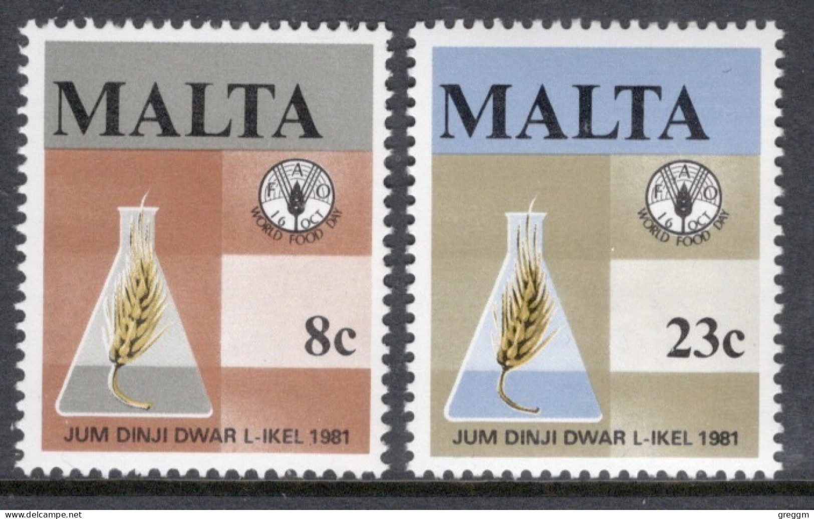 Malta 1981 Set To Celebrate FAO Day In Unmounted Mint - Malta