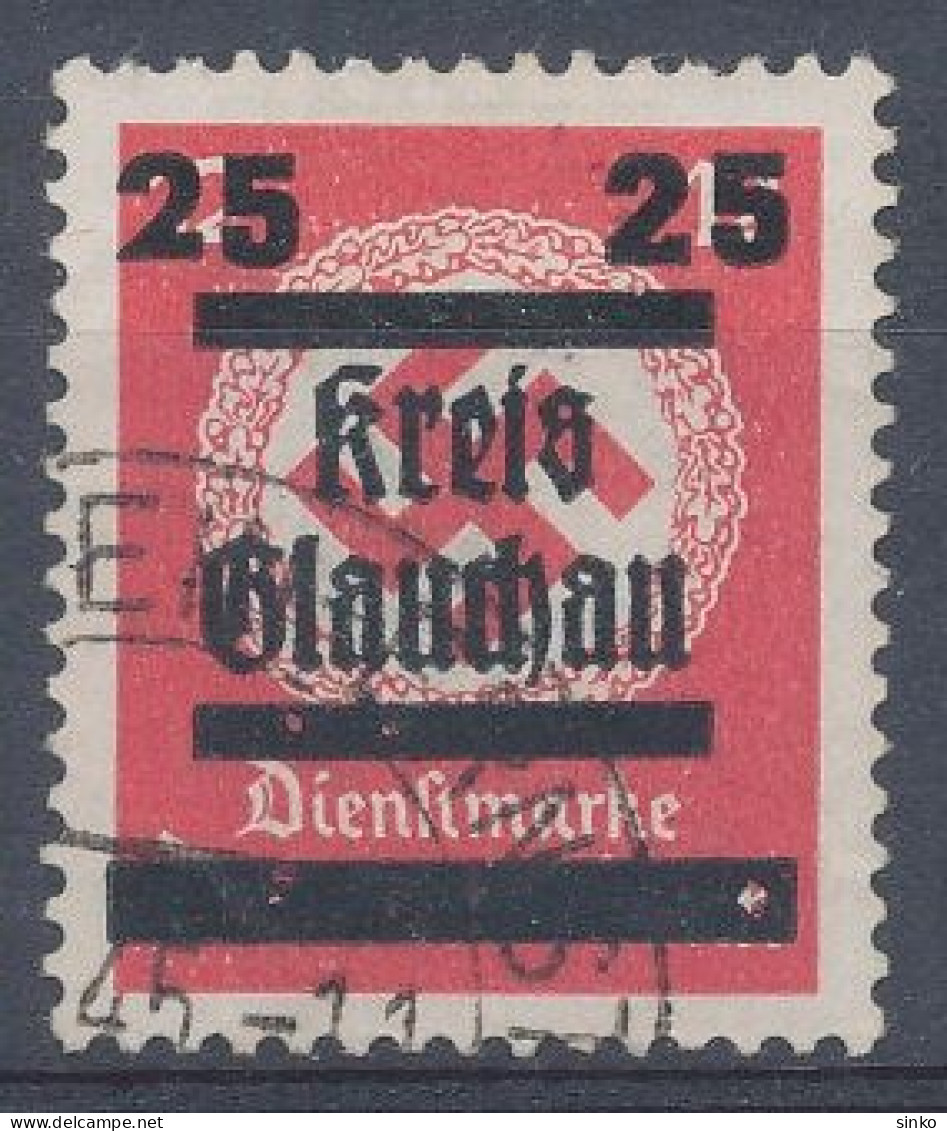 1945. German Local Issues - Glauchau - Gebraucht