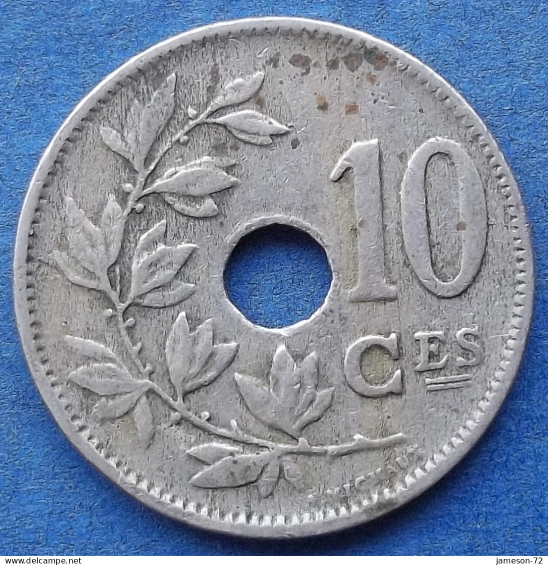 BELGIUM - 10 Centimes 1926 French KM# 85.1 Albert I (1909-34) - Edelweiss Coins - 10 Cent