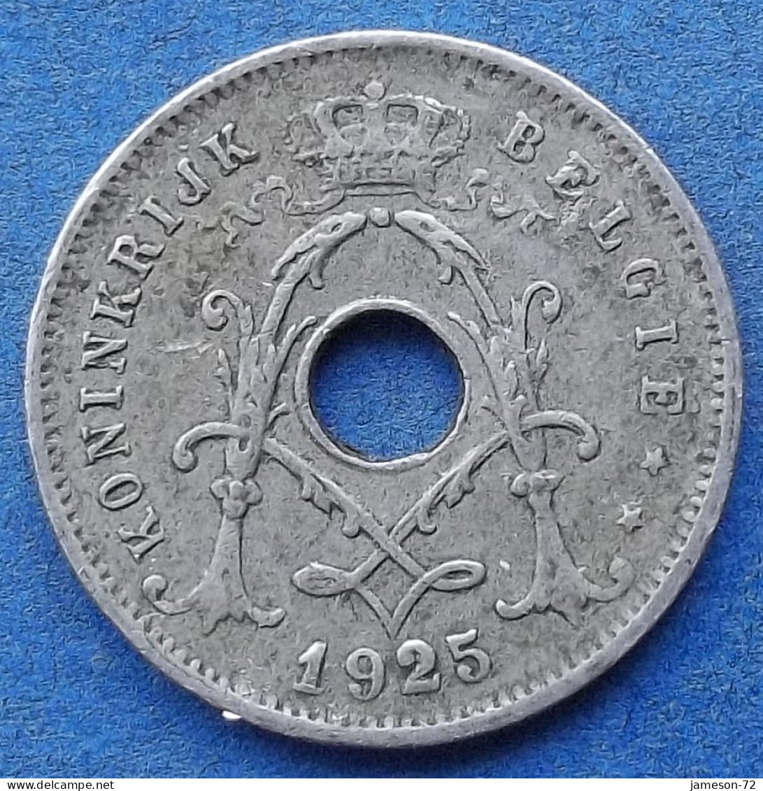 BELGIUM - 5 Centimes 1925 Dutch KM# 67 Albert I (1909-1934) - Edelweiss Coins - 5 Centimes